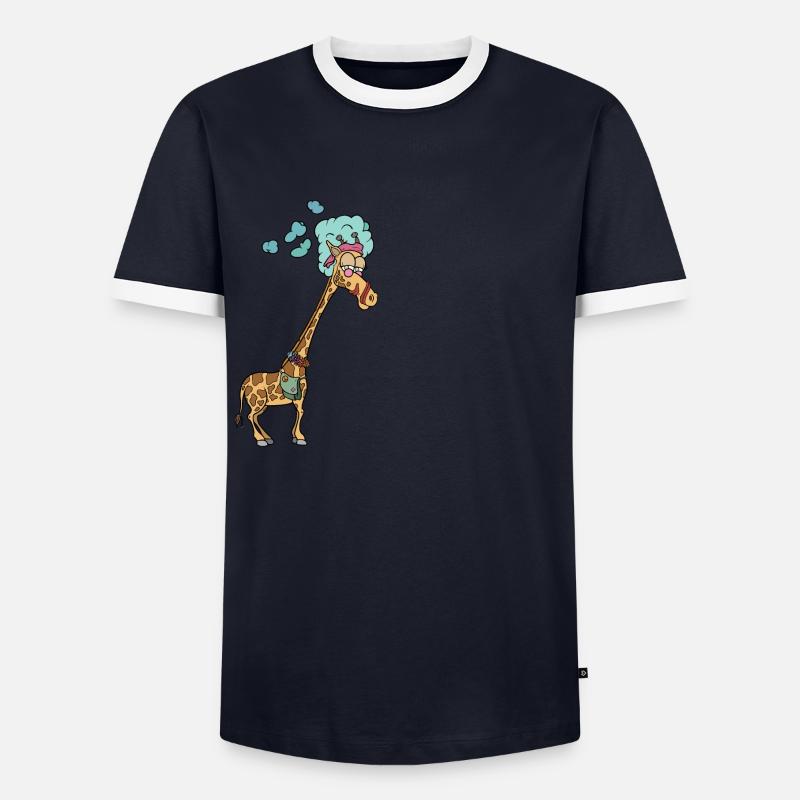 Mitte 1969 Männer Kontrast-T-Shirt
