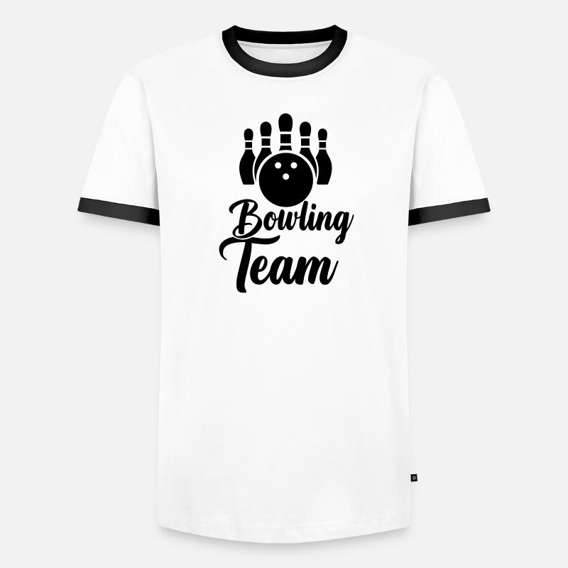 Bowling Team Men's Ringer Shirt