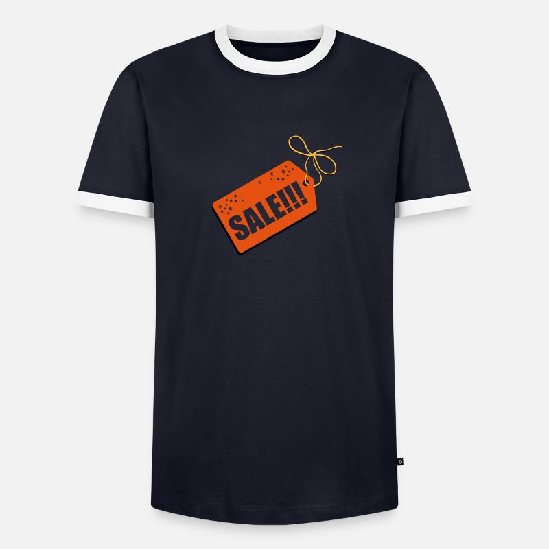 VENTE T-shirt contrasté Homme