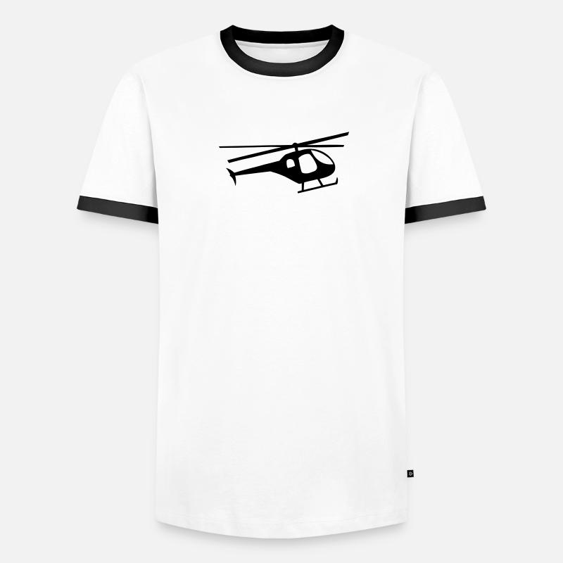 hélicoptère 3 T-shirt contrasté Homme