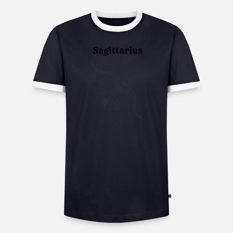 Sagittaire T-shirt contrasté Homme