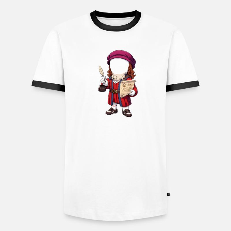 Gigi Davinci T-shirt contrasté Homme
