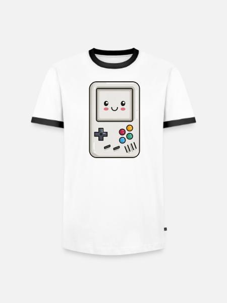 Cute Game Console - Men's Ringer Shirt - 