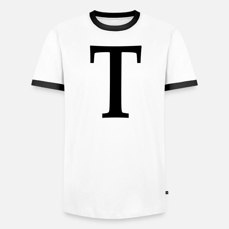 T Männer Kontrast-T-Shirt