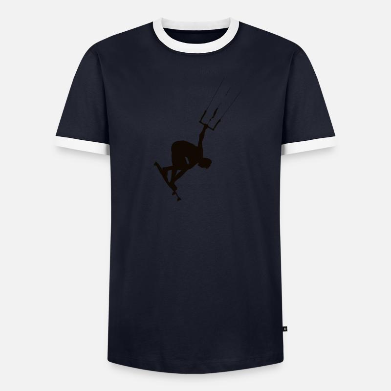 kitesurf T-shirt contrasté Homme