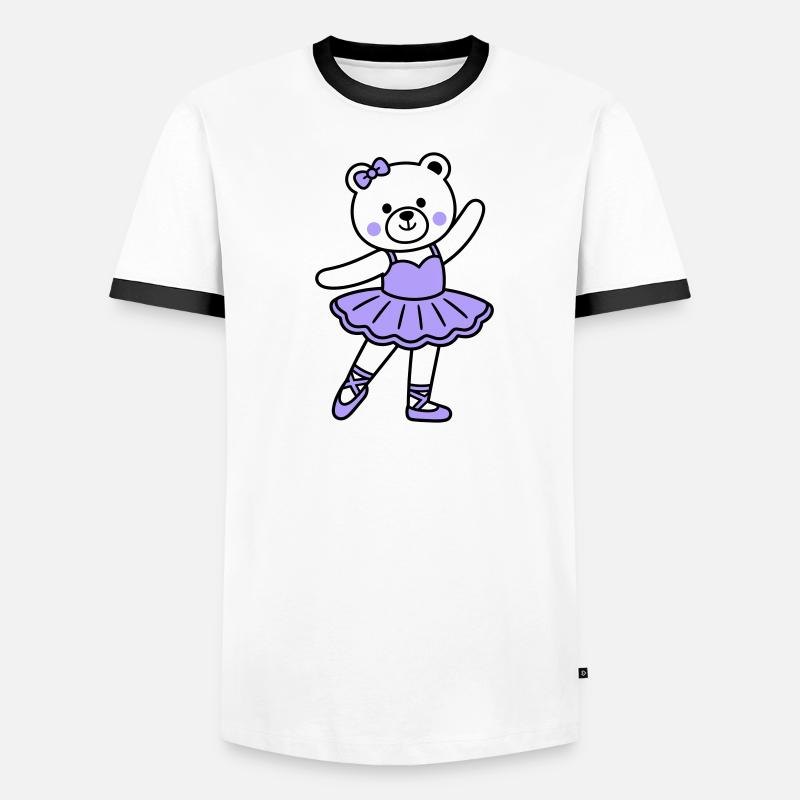 Ballet de l’ours T-shirt contrasté Homme