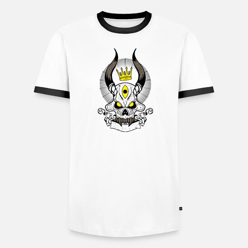 Skull Men's Ringer Shirt