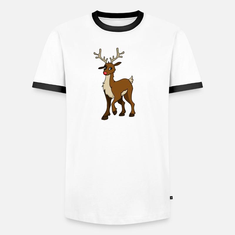 Rudolph Men's Ringer Shirt