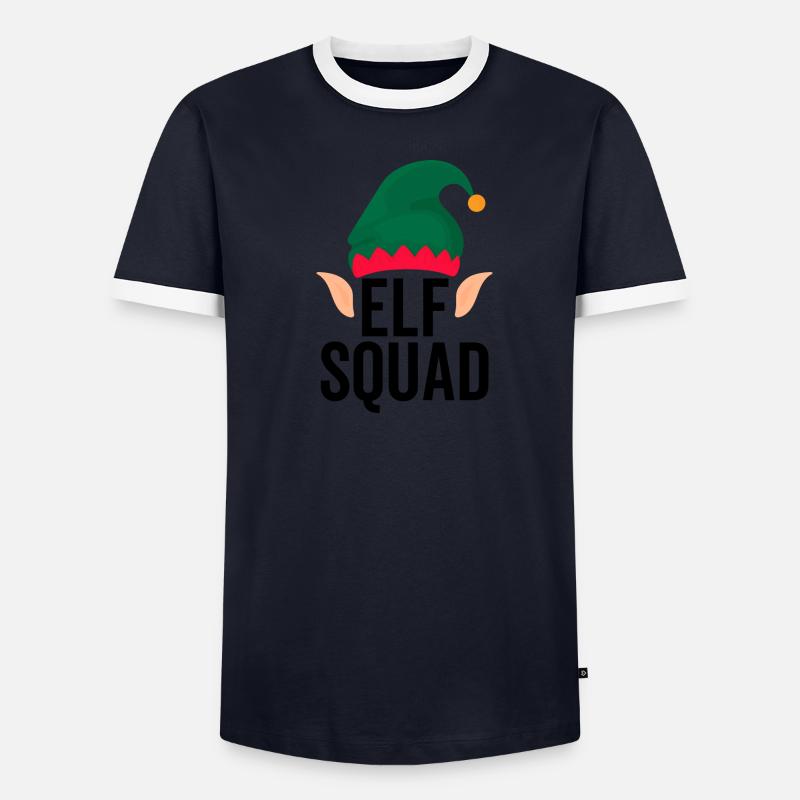 Elf Squad Men's Ringer Shirt