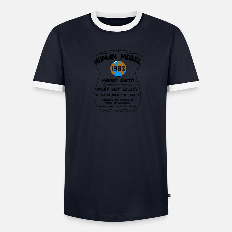 1983 T-shirt contrasté Homme