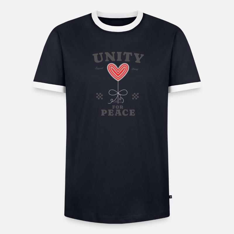 Unity for Peace Men's Ringer Shirt