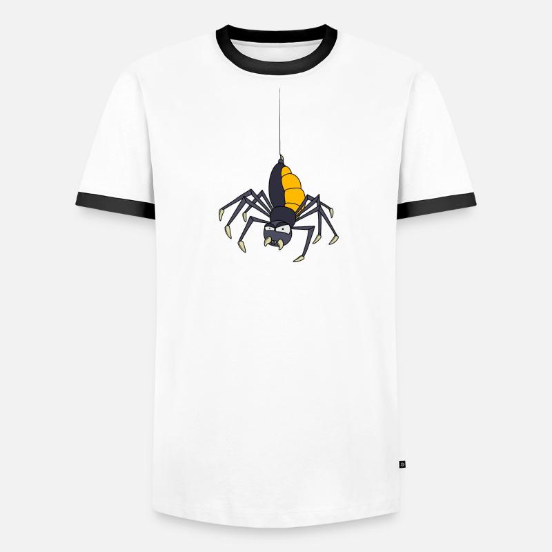 Araignée T-shirt contrasté Homme