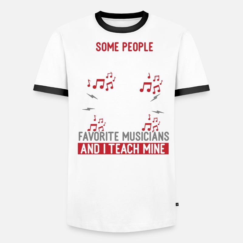 music teacher boxing dj instructor deejay Men's Ringer Shirt