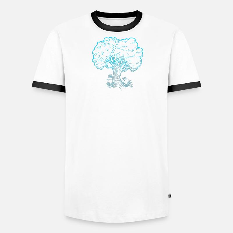 Embrace Tree Therapy Men's Ringer Shirt