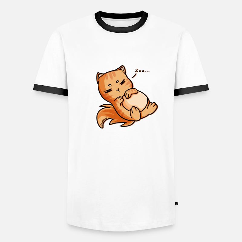 Crazy Cat Lady T-shirt contrasté Homme