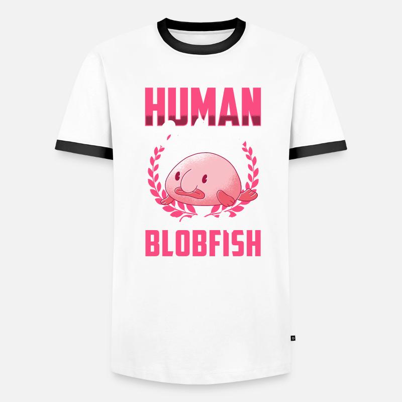 Ceci est juste mon costume de Blobfish Blobfish T-shirt contrasté Homme