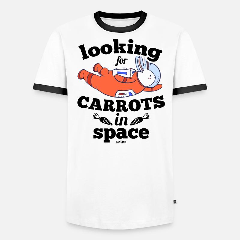 Rabbit Astronaut Sciences spatiales T-shirt contrasté Homme