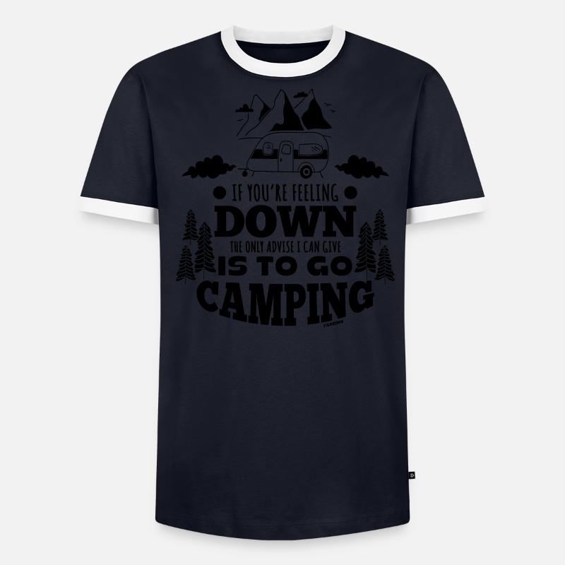 Camping Men's Ringer Shirt