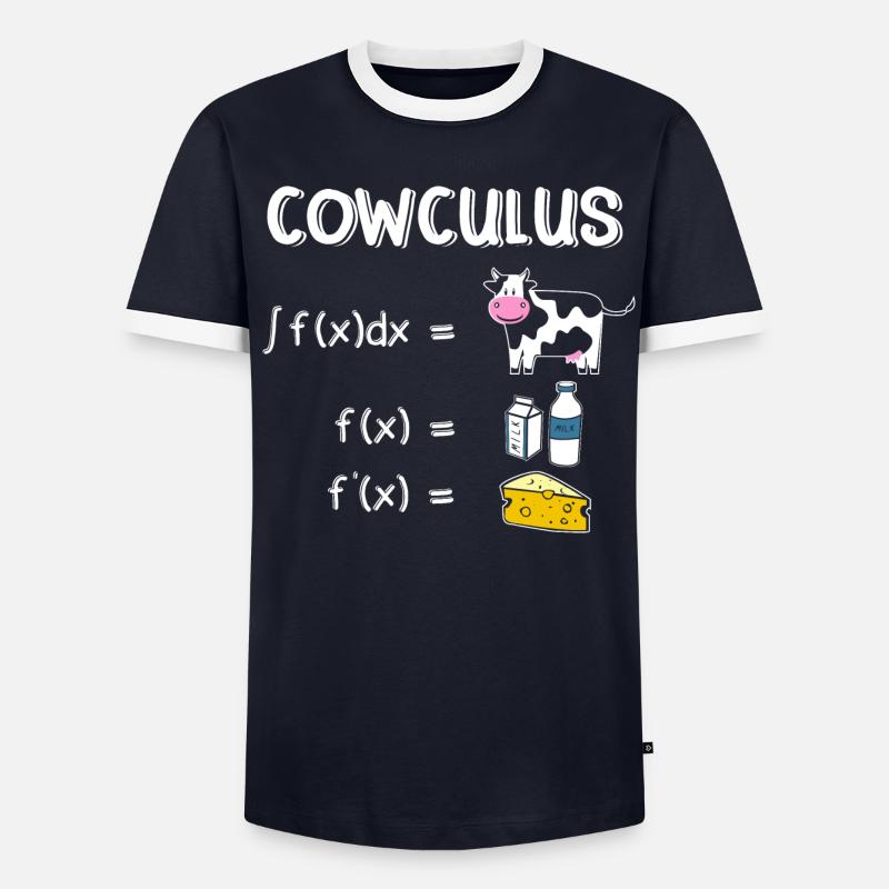Maths drôles Proverbes Prof de maths T-shirt contrasté Homme