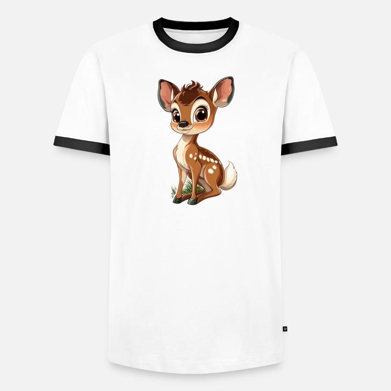 roe deer Men's Ringer Shirt
