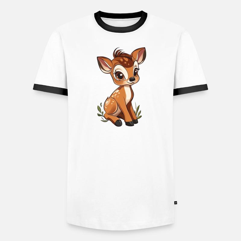 roe deer Men's Ringer Shirt