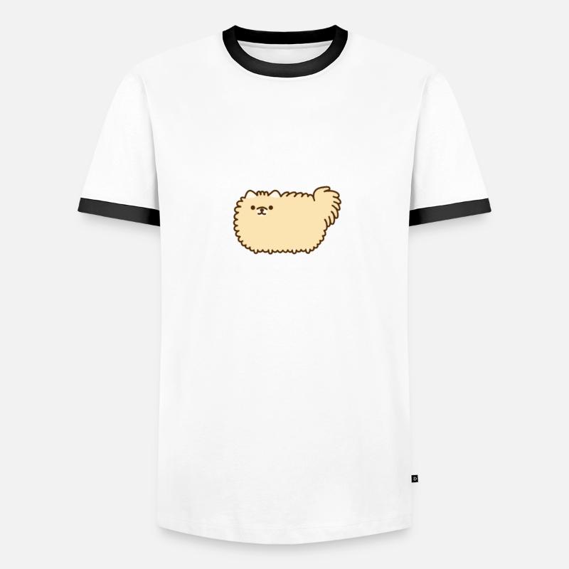 doux chat, chien T-shirt contrasté Homme