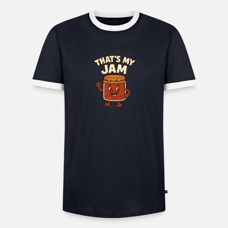 Thats my jam Männer Kontrast-T-Shirt
