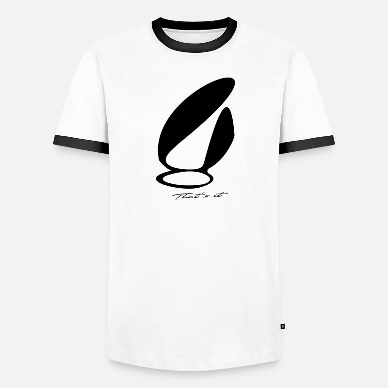 Easter Bunny, Happy Easter Men's Ringer Shirt