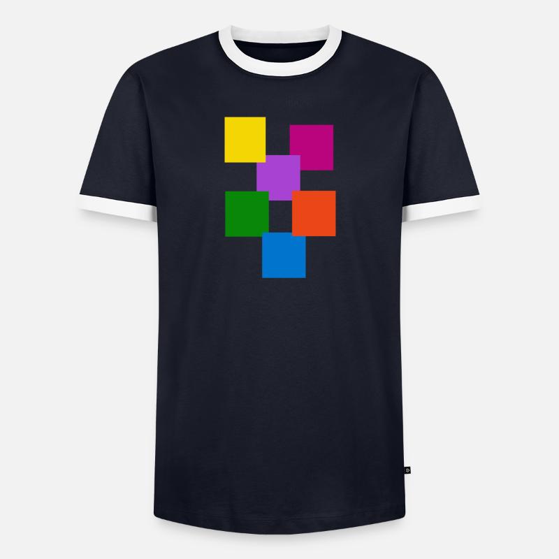 square image16 Men's Ringer Shirt