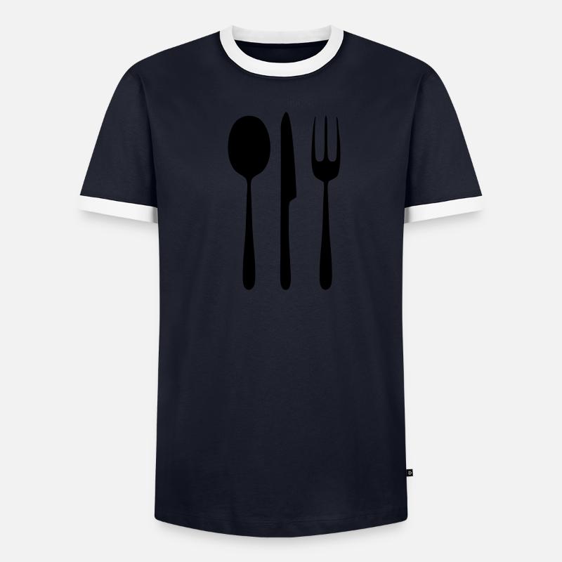 Fourche à couteaux Löeffel T-shirt contrasté Homme