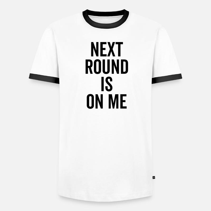 Le prochain tour, c’est moi T-shirt contrasté Homme
