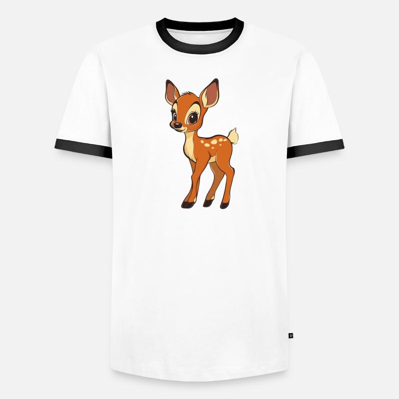 roe deer Men's Ringer Shirt