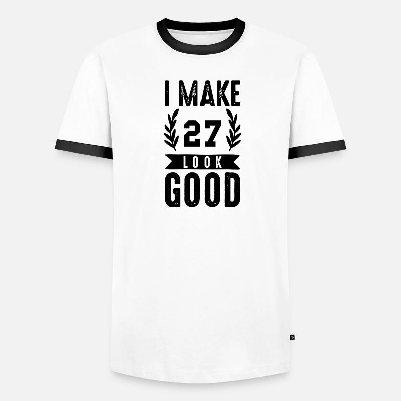 look good 27 Men's Ringer Shirt