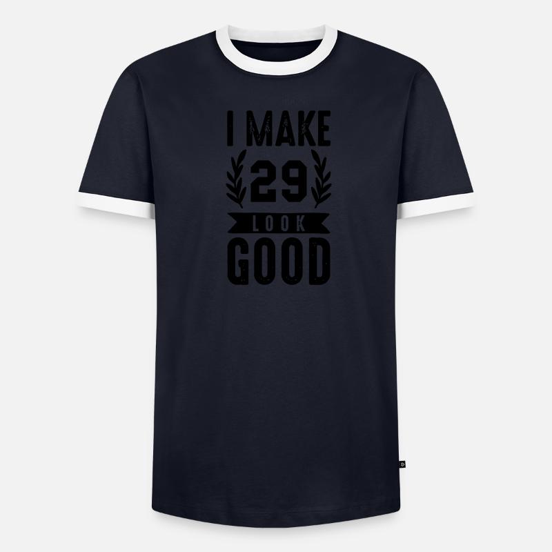 look good 29 Men's Ringer Shirt