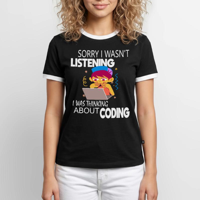 Coding Coder Programmer Men's Ringer Shirt