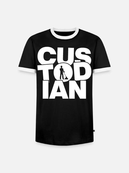 Beruf Job Arbeit - Verwalter - Männer Kontrast-T-Shirt - Schwarz/Weiß