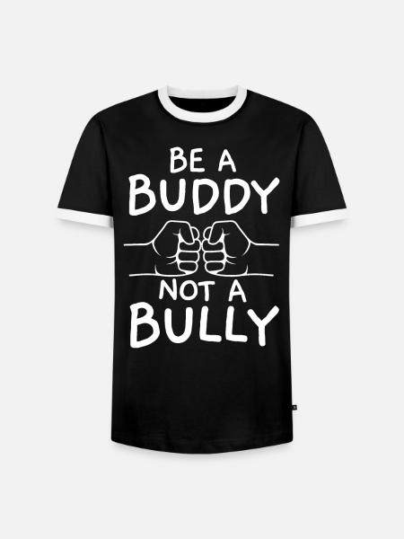 Unity Day Anti Bullying Bully Prevention Kindness - Men's Ringer Shirt - black/white