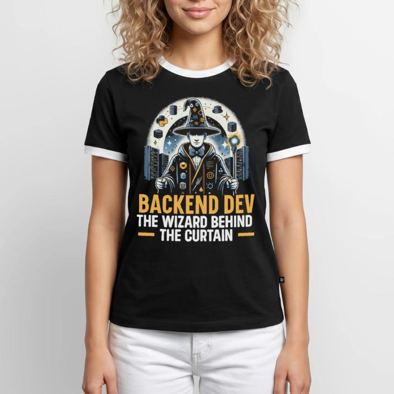 Programmeur logiciel de programmation backend T-shirt contrasté Homme