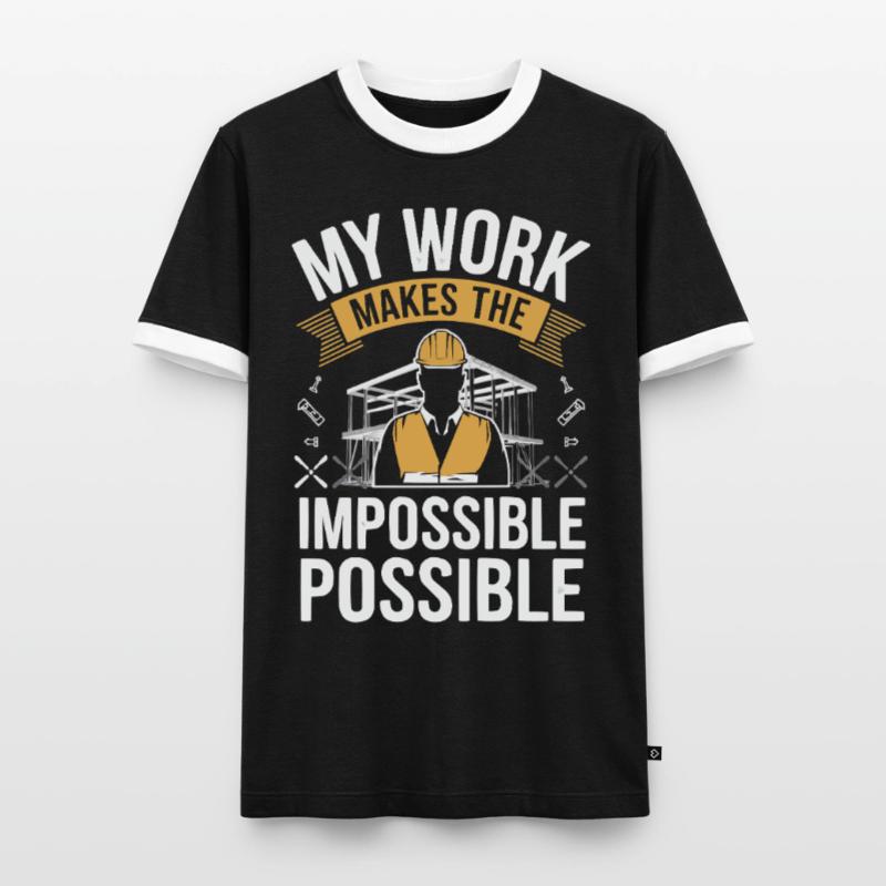 Structural Engineer Job Structural Engineering Men's Ringer Shirt