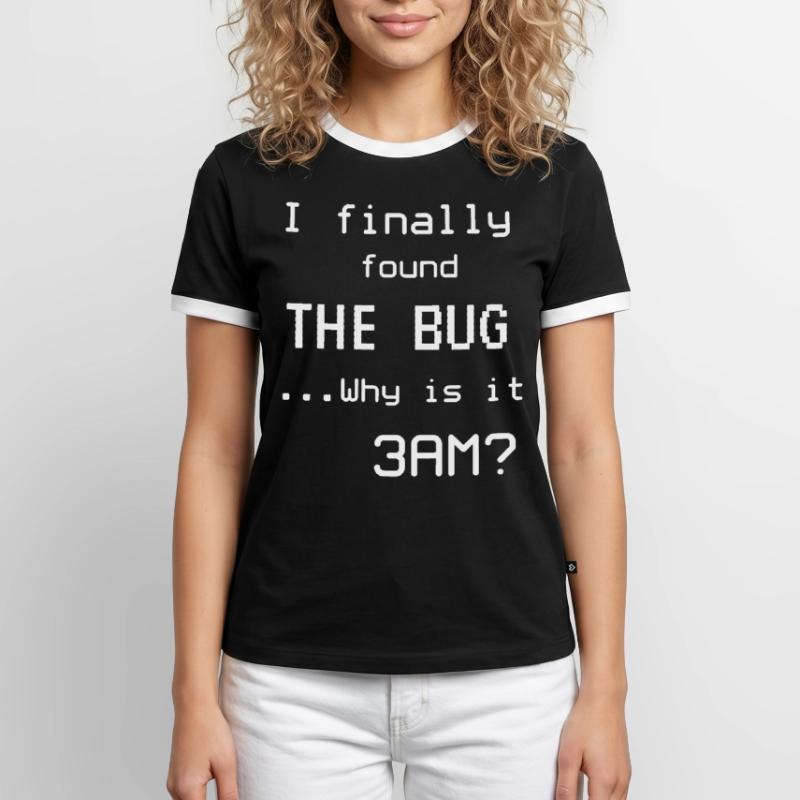 Programmer Meme Computer Scientist Nerd Men's Ringer Shirt