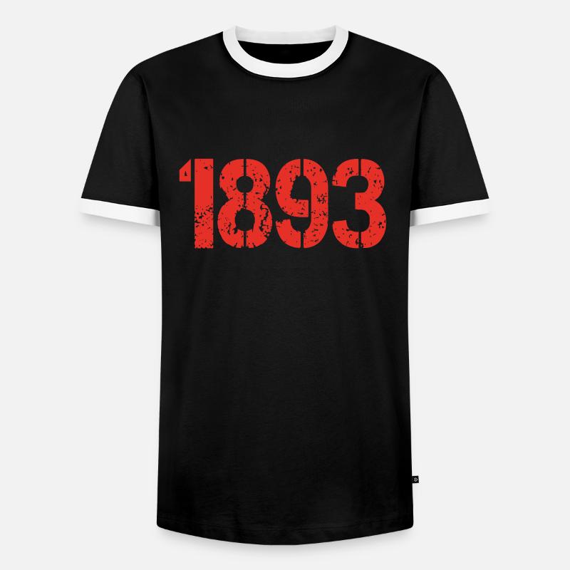 Stuttgart - Men's Ringer Shirt - black/white