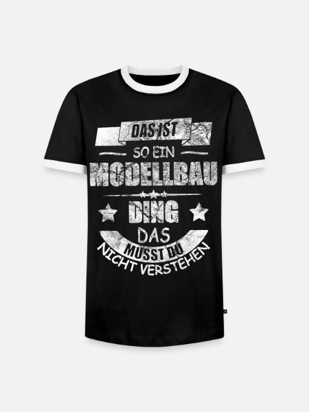 RC Modellbau massstab Modell Hobby - Männer Kontrast-T-Shirt - Schwarz/Weiß