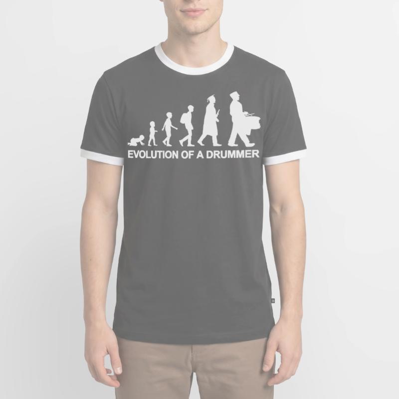 Évolution du batteur T-shirt contrasté Homme