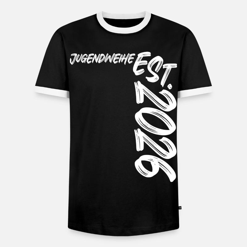 Jugendweihe Est. 2026 - Men's Ringer Shirt - black/white