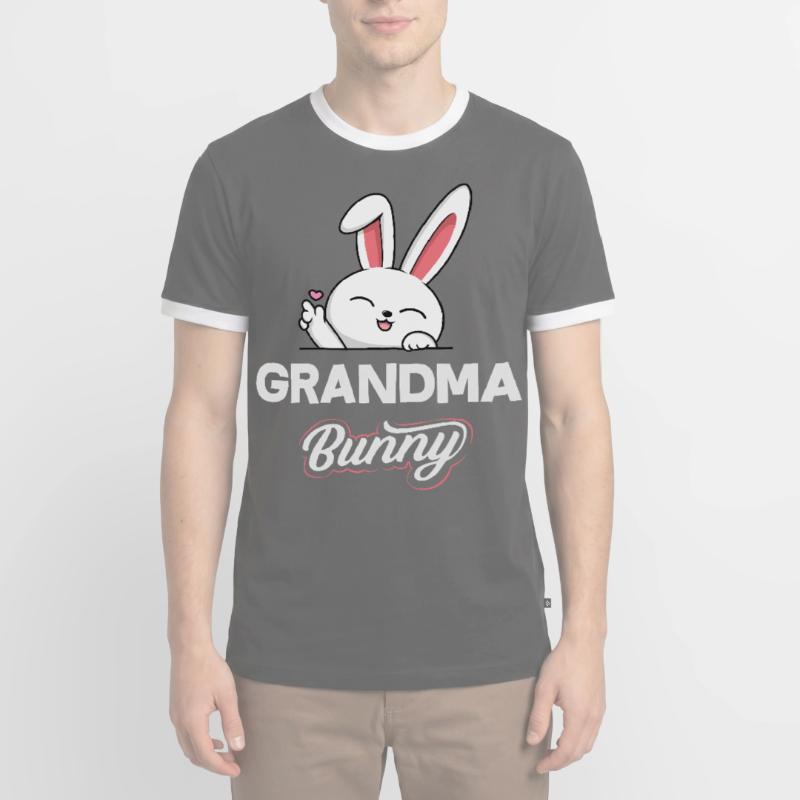 Happy Easter Sweet Easter Bunny Egg Hunt Easter Eggs Men's Ringer Shirt