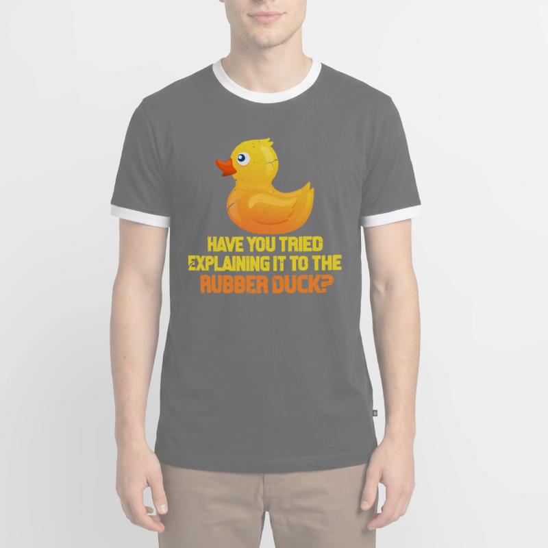 Programmierer Code Informatik Coder Geschenk Männer Kontrast-T-Shirt