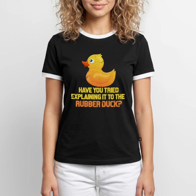 Programmierer Code Informatik Coder Geschenk Männer Kontrast-T-Shirt