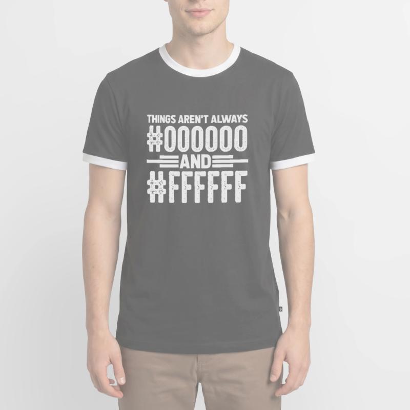 Programmeur Compuer Nerd Coder Software Cadeau T-shirt contrasté Homme