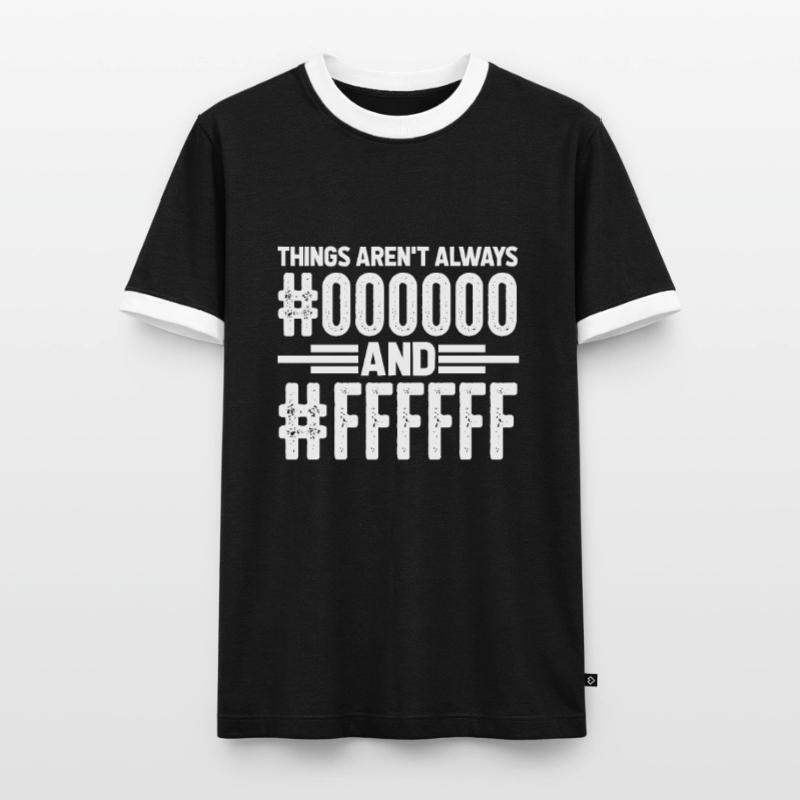 Programmeur Compuer Nerd Coder Software Cadeau T-shirt contrasté Homme