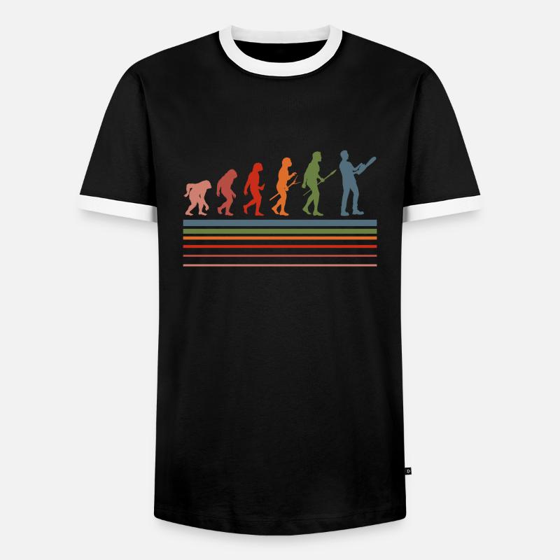 Baumpfleger - Männer Kontrast-T-Shirt - Schwarz/Weiß